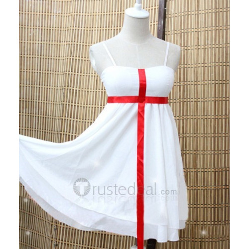 Guilty Crown YUZURIHA INORI White Cosplay Costumes