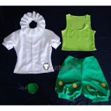 Black Butler Kuroshitsuji Book of Circus Peter Wendy Green Pink Cosplay Costume