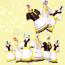 Love Live Cocos Restaurant Nozomi Umi Nico Eli Maki Kotori Hanayo Maid Cosplay Costume