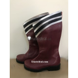 Kingdom Hearts Riku Replica Purple Vanitas Red Cosplay Boots Shoes