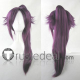 Bleach Shihouin Yoruichi Dark Purple Cosplay Wig