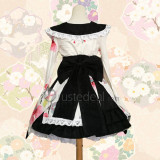 Gokuraku Jodo GARNiDELiA Lolita Kimono Yukata White Pink Cosplay Costumes