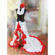 Vocaloid Meiko Camellia Grand Dress Cosplay Costume