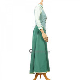 Frozen Disney Princess Anna Ending Epilogue Dress Cosplay Costume