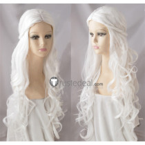 Alice in Wonderland The White Queen White Blonde Cosplay Wigs