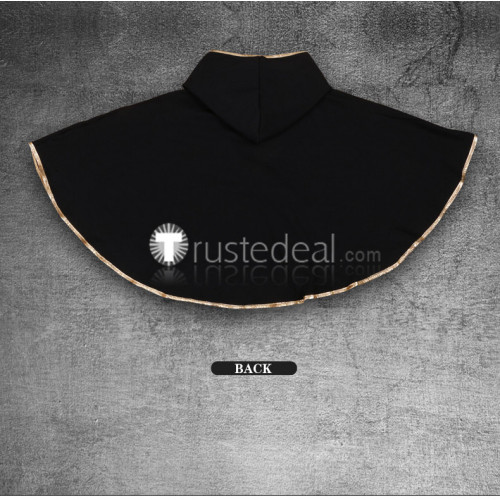 Black Clover Asta Cape Headband Cosplay Costume