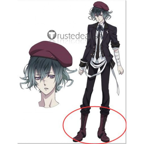 Diabolik Lovers Mukami Azusa Kou Ruki Yui Cosplay Shoes Boots
