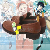 Genshin Impact Xinyan Zhongli Wendy Venti Cosplay Shoes Boots