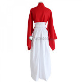 Rurouni Kenshin Himura Kenshin Red Blue Kimono Cosplay Costume