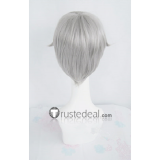 Touken Ranbu Hotarumaru Silver Gray Cosplay Wig