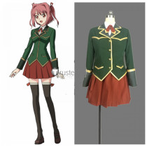 Re:Creators Hoshikawa Hikayu Green Cosplay Costume