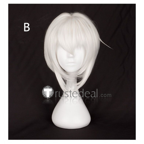 Vocaloid Yanhe White Silver Cosplay Wig