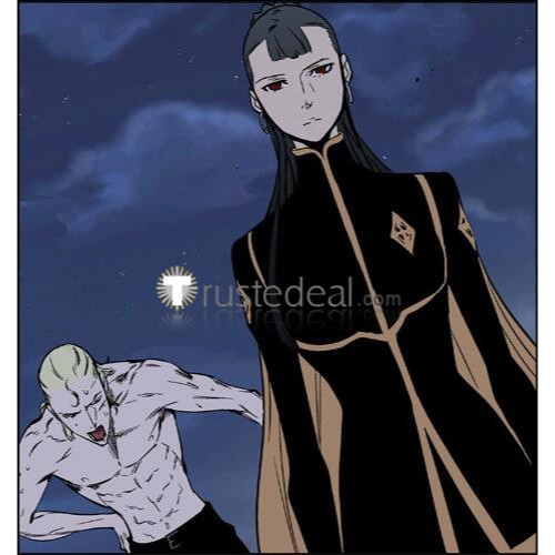 Noblesse Lord Erga Kenesis Di Raskreia Black Cosplay Costume