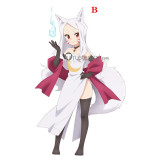 Sewayaki Kitsune no Senko-san Shiro and Senko-san Cosplay Wigs