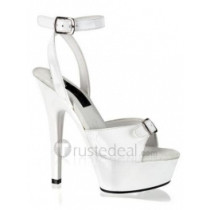 PU Leather Upper High Heel Open-toes Platform Sexy Sandals(99-65)