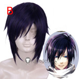 Hakuouki Saitou Saito Hajime Purple Cosplay Wig