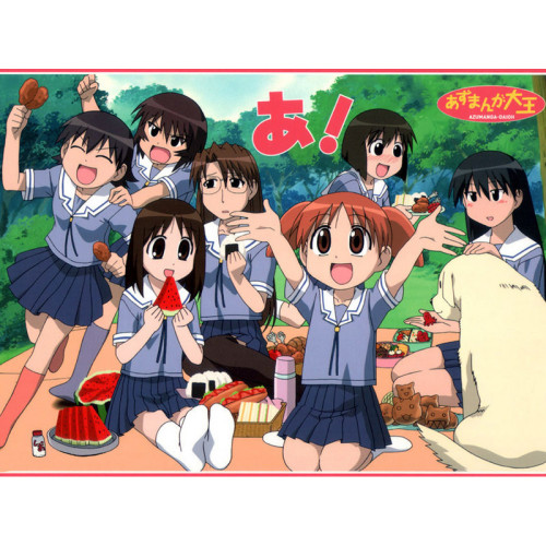Azumanga Daioh Chiyo Mihama Ayumu Kasuga Tomo Takino School Girls Uniform Summer Cosplay Costume