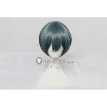 Black Butler Book of Atlantic Yume 100 Collaboration Ciel Sun Awakening Dark Green Cosplay Wig