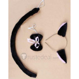 Fox Fur Tail Ears Bow Cosplay Accessories