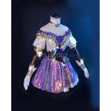 League of Legends LOL Starry-Eyed Songstress All Out Seraphine Cosplay Costumes