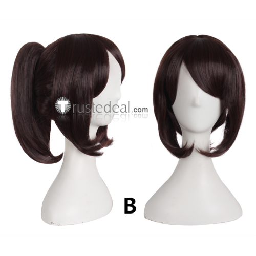Dream Daddy Amanda Brown Ponytail Cosplay Wigs