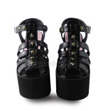 Beautiful Matt White Purple Sandals