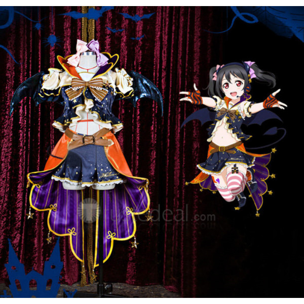 Love Live SR Halloween Umi Nico Maki Nozomi Hanayo Eli Honoka Kotori Rin Cosplay Costumes