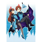 Reverse Falls Mabel Gleeful Dipper Gleeful Blue Black Cosplay Costumes