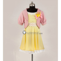 NORN9 Last Era Koharu Pink Yellow Cosplay Costume
