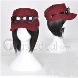 Pokemon Elesa XY Calem Black Yellow Cosplay Wig and Hat