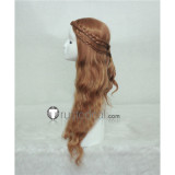 Game of Thrones Queen Cersei Lannister Braid Brown Cosplay Wig