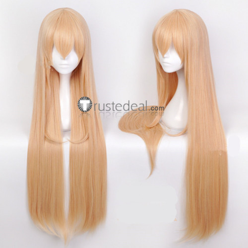 Himouto Umaru Chan Long Pale Orange Cosplay Wig 100cm