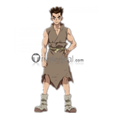 Dr. Stone Kohaku Taiju Oki Blue Brown Cosplay Costumes