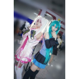 Vocaloid Hatsune Miku Sakura Snow Cosplay Costumes