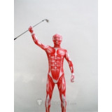 Attack on Titan Shingeki no Kyojin Giant Printed Spandex Suit Cosplay Costume