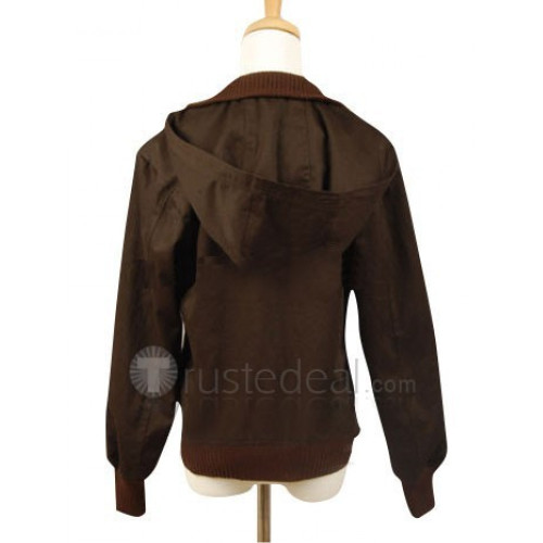 Twilight New Moon Bella Brown Coat Cosplay Costume