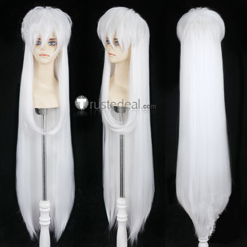 Onmyoji Ibaraki Doji White Cosplay Wig
