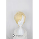 Act! Addict! Actors! A3! Autumn Troupe Furuichi Sakyo Light Blonde Cosplay Wig