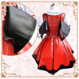 THE IDOLM@STER Cinderella Girls Vampire Dress Halloween Red Cosplay Costume