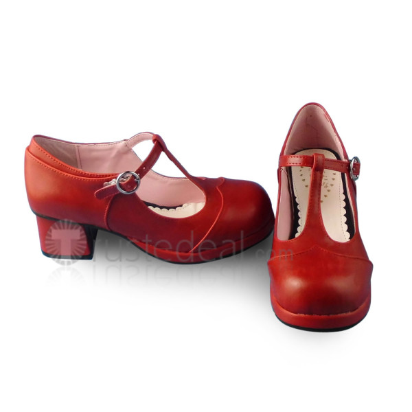 Wine Lolita Summer Footwear