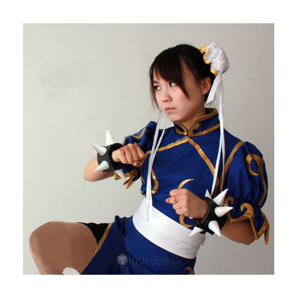 Chun Li Cos Street Fighter CHUN LI Cosplay Costume 1