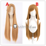 Sword Art Online SAO Asuna Long Brown Cosplay Wig