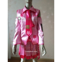 Vocaloid Hatsune Miku Sakura Cosplay Costume
