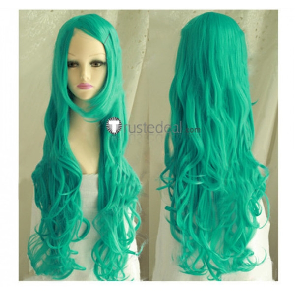 Bleach Nelliel Tu Odelschwanck Adult Long Green Cosplay Wig