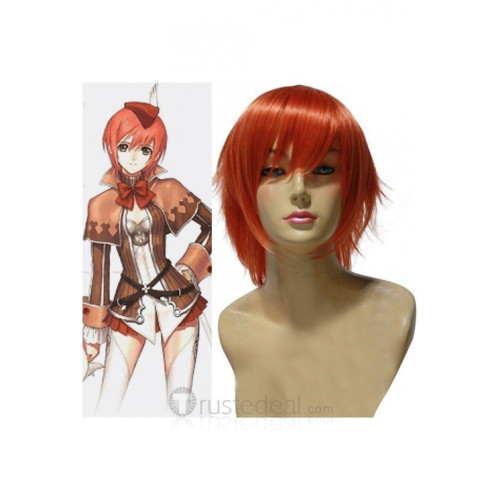 Shining Tears Kanon Sheena Orange Red Cosplay Wig