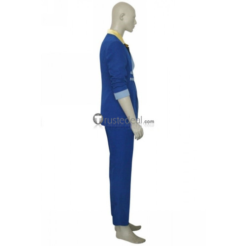 Cowboy Bebop Spike Spiegel Blue Cosplay Costume