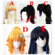 Kimetsu no Yaiba Demon Slayer Yoriichi Tsugikuni Female Zenitsu Agatsuma Inosuke Hashibira Genderbend Cosplay Wigs