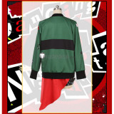 Persona 5 Dancing in Starlight Futaba Sakura Green Coat Cosplay Costume