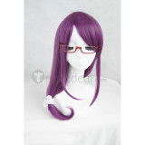 Tokyo Ghoul Rize Kamishiro Purple Cosplay Wig