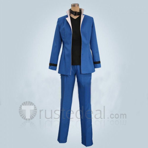YuGiOh Yugi Muto Blue Suit Cosplay Costume
